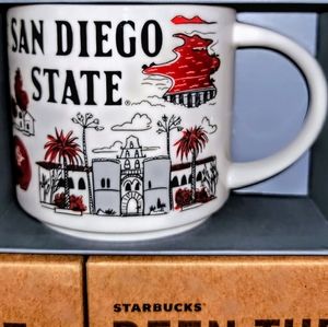 COPY - COPY - 2021 Starbucks San Diego State University collector mugs